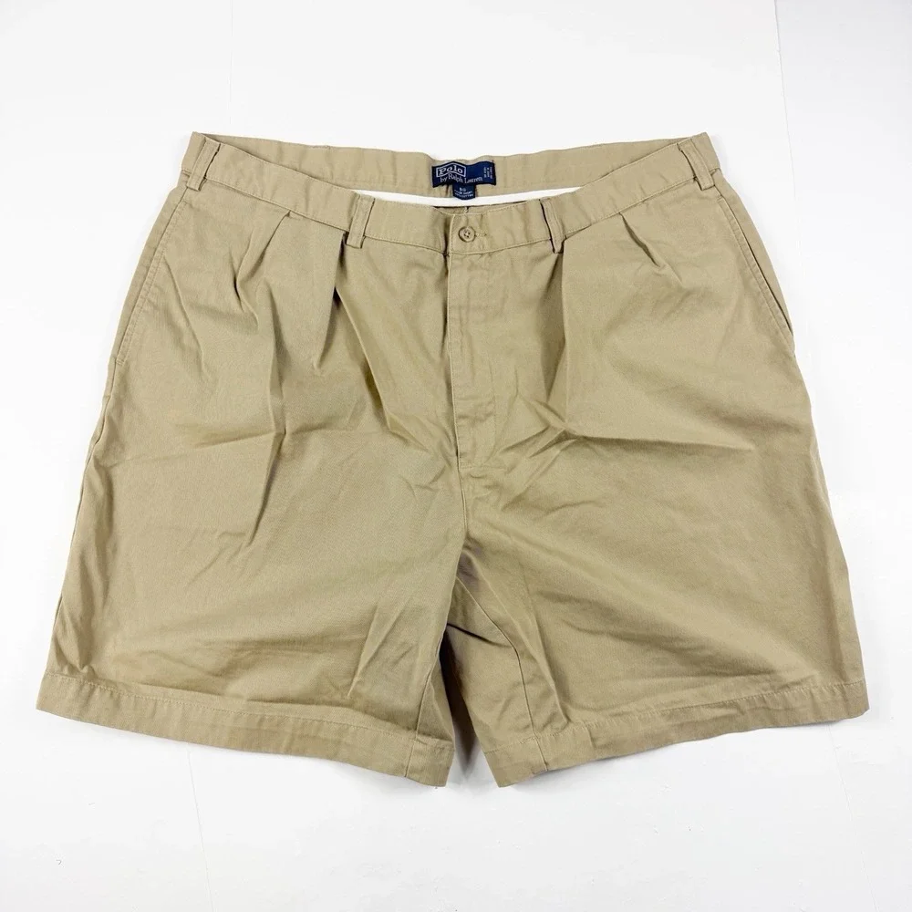 Polo Ralp‎ Lauren Men's Tan Tyler Shorts  Big Size 40
